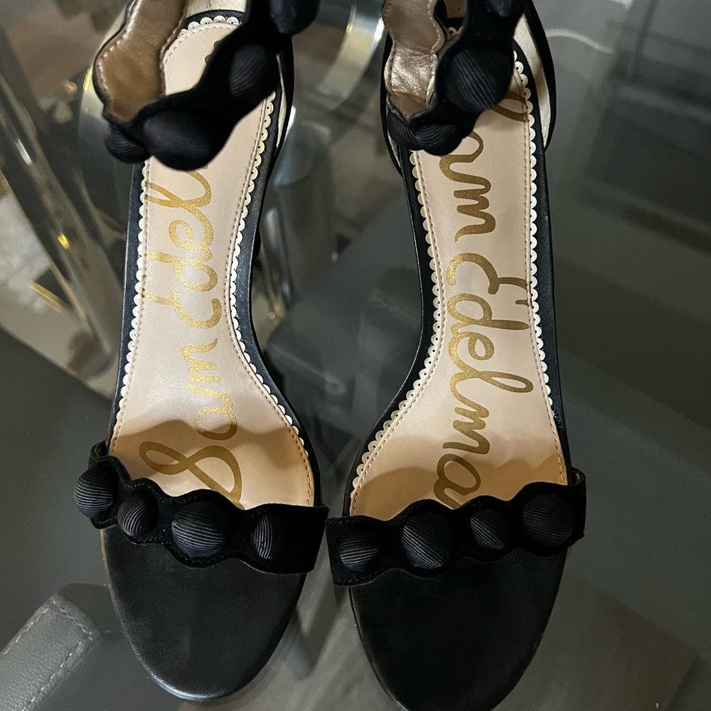 Black heels